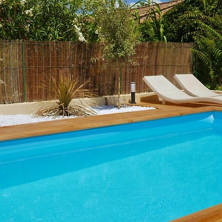 Maison avec piscine sans vis-à-vis à 15mn des plages Lunel  Extérieur photo